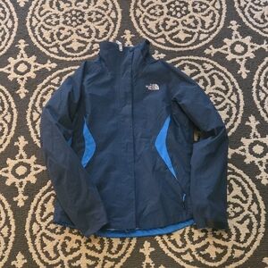 The North Face Navy and Sky Blue Jacket